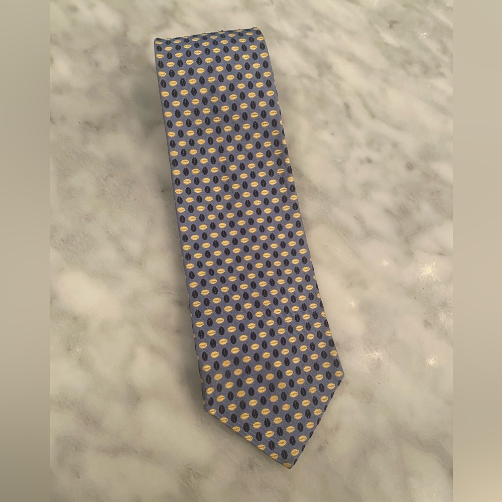 Brooks Brothers Tie in Blue and Yellow